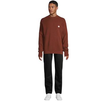 Ανδρικό Πουλόβερ Calvin Klein Ls Ez Cotton Waffle Crwnk Swtr 9 Cherry Mahogany LV04RD313G-XWI Ανδρικό Πουλόβερ Calvin Klein Ls Ez Cotton Waffle Crwnk Swtr 9 Cherry Mahogany LV04RD313G-XWI