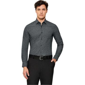 Ανδρικό Πουκάμισο Hugo Kenno Black 50562169-001