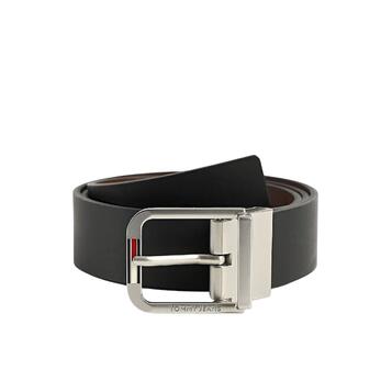 Ανδρική Ζώνη Tommy Jeans TJM Austin Reversible 3.5 Black Cognac AM0AM13820-BDS