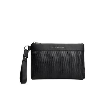 Ανδρικό Πορτοφόλι Tommy Hilfiger Woven Pouch Black AM0AM13804-BDS Ανδρικό Πορτοφόλι Tommy Hilfiger Woven Pouch Black AM0AM13804-BDS