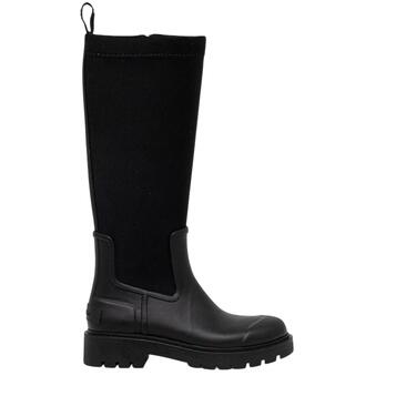 Γυναικείες Μπότες Calvin Klein High Rainboot Neoprene Ck Black YW0YW02002-BEH