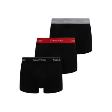 Ανδρικά Εσώρουχα Calvin Klein Low Rise Trunk 3pk Black w/ Adrenaline Rush WB/Black w LV00NB4389-0AZ