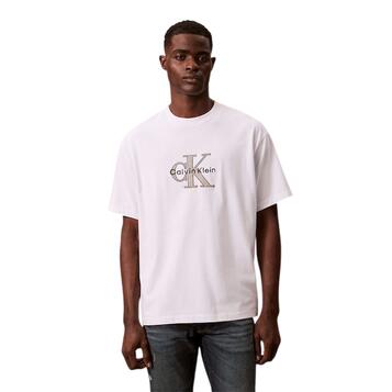 Ανδρικό T-Shirt Calvin Klein Ss 16s Tricolor Monologo Graphic LV04RE815G-YAF