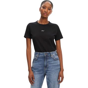 Γυναικείο T-shirt Boss C Elogo 5 s Black 50547547-001