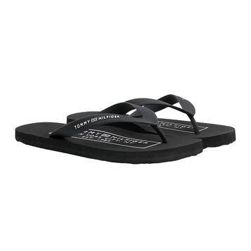 Ανδρικές Σαγιονάρες Tommy Hilfiger Rubber Beach Sandal Black FM0FM04468-BDS