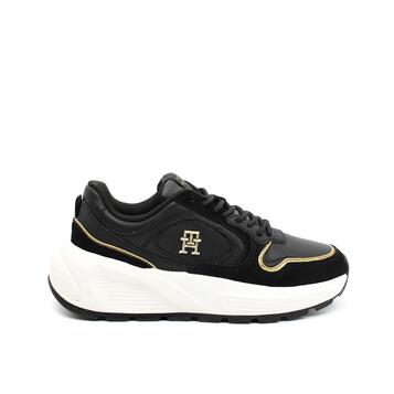Γυναικεία Sneakers Tommy Hilfiger Chunky Fashion Runner Black FW0FW08129-BDS