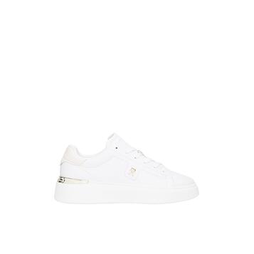 Γυναικεία Sneakers Tommy Hilfiger Th Fashion Coyrt Sneaker White FW0FW08631-YBS