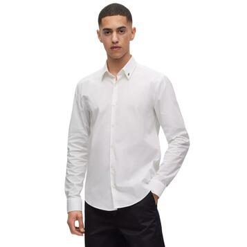 Ανδρικό Πουκάμισο Hugo Ermo 10243670 03 White 50490712-199