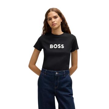 Γυναικείο T-Shirt Boss C Elogo 5 Black 50501139-001