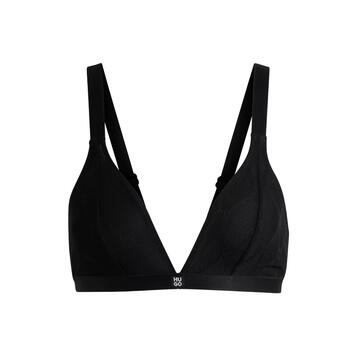 Γυναικείο Εσώρουχο Hugo Τriangle Sportylace Black 50527185-001