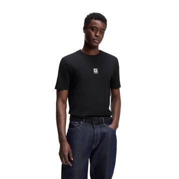 Ανδρικό T-Shirt Hugo Darusi 10268404 Black 50561126-001