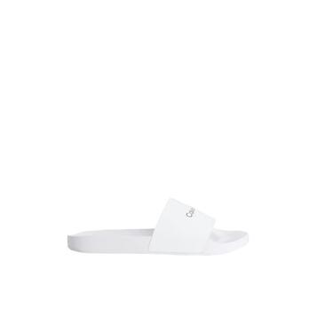 Ανδρικές Παντόφλες Calvin Klein Pool Slide Calvin Bright White HM0HM00455-YAF Ανδρικές Παντόφλες Calvin Klein Pool Slide Calvin Bright White HM0HM00455-YAF