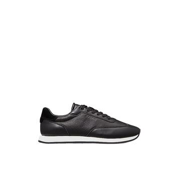 Ανδρικά Sneakers Calvin Klein Low Top Lace Up Tmbl Lth Black HM0HM01804-BEH
