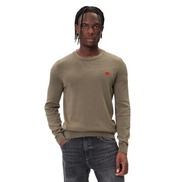 Ανδρικό Πλεκτό Hugo San Cassius-C1 Medium Grey 50475083-032