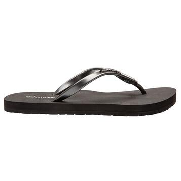 Γυναικείες Σαγιονάρες Calvin Klein Flipflop Mtl Ck Black HW0HW01530-BEH Γυναικείες Σαγιονάρες Calvin Klein Flipflop Mtl Ck Black HW0HW01530-BEH