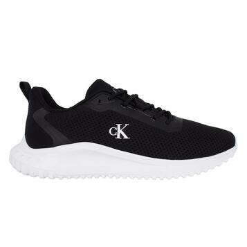 Ανδρικά Sneakers Calvin Klein Eva Runner Mix Mesh Black Bright White YM0YM01285-0GM
