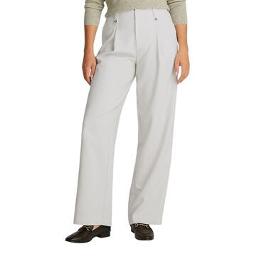 Γυναικείο Παντελόνι Calvin Klein Ecovero Tailored Wide Chalk J20J225343-ADA