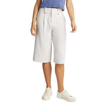 Γυναικεία Βερμούδα Calvin Klein Ecovero Tailored Bermuda Chalk J20J225412-ADANI