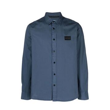 Ανδρικό Πουκάμισο Calvin Klein Gmd Ripstop Shirt Aegean Sea J30J322616-DBZ Ανδρικό Πουκάμισο Calvin Klein Gmd Ripstop Shirt Aegean Sea J30J322616-DBZ
