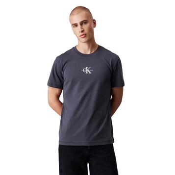 Ανδρικό T-Shirt Calvin Klein Monologo Ebony J30J325649-BAN