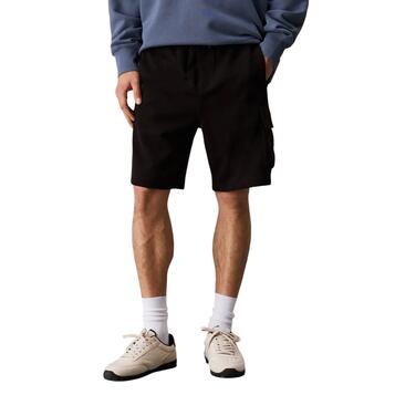 Ανδρικό Short Calvin Klein Woven Label Black J30J327284-BEH