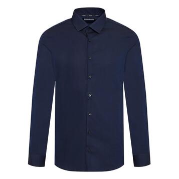 Ανδρικό Πουκάμισο Calvin Klein Dobby Easy Care Slim Navy K10K109826-0G2 Ανδρικό Πουκάμισο Calvin Klein Dobby Easy Care Slim Navy K10K109826-0G2