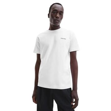 Ανδρικό T-Shirt Calvin Klein Micro Logo Tee Bright White K10K109894-YAF Ανδρικό T-Shirt Calvin Klein Micro Logo Tee Bright White K10K109894-YAF
