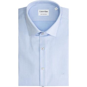 Ανδρικό Πουκάμισο Calvin Klein Stretch Collar Stripe Slim Light Blue K10K110549-0GY Ανδρικό Πουκάμισο Calvin Klein Stretch Collar Stripe Slim Light Blue K10K110549-0GY