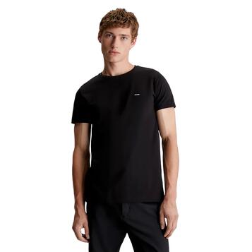 Ανδρικό T-shirt Calvin Klein Stretch Slim Fit T-shirt Ck Black K10K112724-BEH
