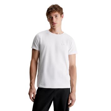 Ανδρικό T-shirt Calvin Klein Stretch Slim Fit T-shirt Bright White K10K112724-YAF