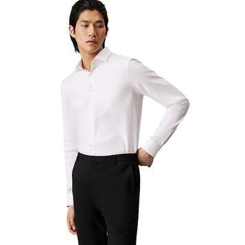 Αντρικό Πουκάμισο Calvin Klein Non Iron Tonal Dobby Slim Bright White K10K113528-YAF Αντρικό Πουκάμισο Calvin Klein Non Iron Tonal Dobby Slim Bright White K10K113528-YAF