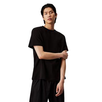 Αντρικό T-shirt Calvin Klein Embossed Logo Black K10K113737-BEH