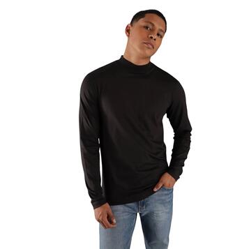 Αντρική Μπλούζα Calvin Klein Liquid Touch Ls Mock Neck Black K10K113796-BEH