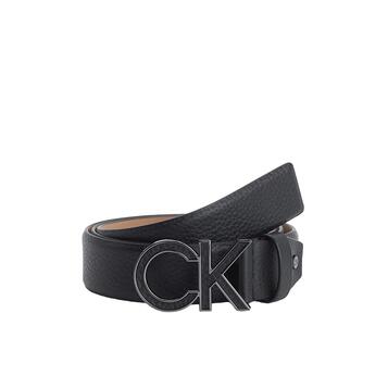 Ανδρική Ζώνη Calvin Klein Adj Ck Metal Bombe Inlay 35mm Ck Black K50K510353-BAX