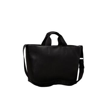 Γυναικεία Τσάντα Calvin Klein Over Webbing Tote Pu Black K60K612710-BEH Γυναικεία Τσάντα Calvin Klein Over Webbing Tote Pu Black K60K612710-BEH