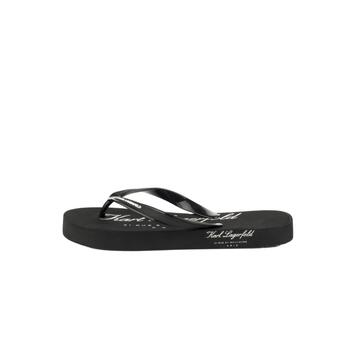Ανδρικές Σαγιονάρες Karl Lagerfeld Hotel Karl Thong Black Rubber KL71007-V00