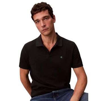 Ανδρικό Polo Calvin Klein  SS Casual Pique Classic Polo Black LV040EM269-UB1