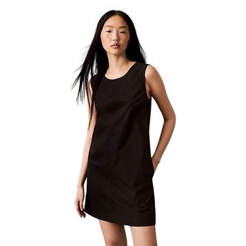 Γυναικείο Φόρεμα Calvin Klein Poplin Sleeveless Mini Dress Black LV047AB000-UB1 Γυναικείο Φόρεμα Calvin Klein Poplin Sleeveless Mini Dress Black LV047AB000-UB1