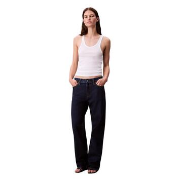 Γυναικείο Jean Calvin Klein Signature 90s Straight True Indigo LV047D901G-GWIRG