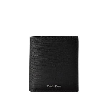 Ανδρικό Πορτοφόλι Calvin Klein Saffiano Ew Slim Trifold w Card Black LV04D1075G-UB1