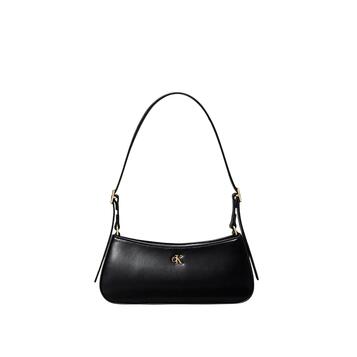 Γυναικεία Τσάντα Ώμου Calvin Klein Ck Small Shoulder Bag Black / Antique Light Gold LV04F3170G-YIH