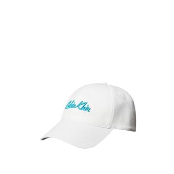 Γυναικείο Καπέλο Calvin Klein 6 Panel Ssnl Graphic Cap Brilliant White LV04K5044G-YAA