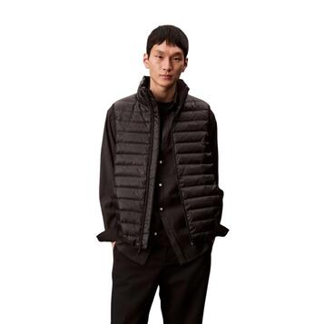 Ανδρικό Μπουφάν Calvin Klein Slvlss Lt Wt Nylon Puffer Vest Black LV04LC509G-UB1
