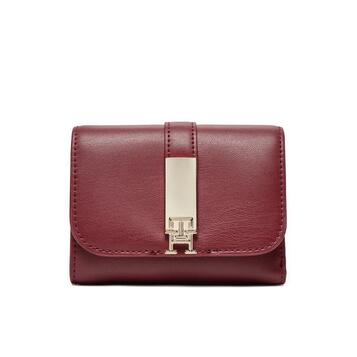 Γυναικείο Πορτοφόλι Tommy Hilfiger Heritage Med Flap Rouge AW0AW16579-XJS