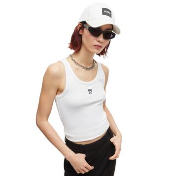 Γυναικείο Top Hugo Datamia White 50514489-100