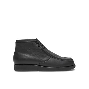 Ανδρικά Μποτάκια Calvin Klein Demi Boot Apron Lace up Lth Black HM0HM01583-BEH