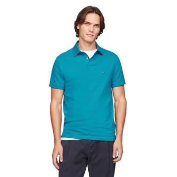 Ανδρικό Polo Tommy Hilfiger 1985 Regular Polo Surf Blue MW0MW17770-CX6