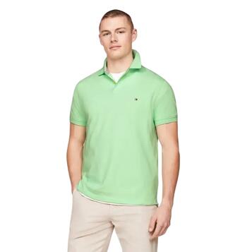 Ανδρικό Polo Tommy Hilfiger 1985 Refular Mint Gel MW0MW17770-LXZ