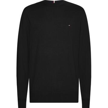 Ανδρικό Πουλόβερ Tommy Hilfiger Pima Org Cashmere Crew Neck Black MW0MW28046-BDS