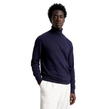 Ανδρικό Πουλόβερ Tommy Hilfiger Pima Org Cashmere Roll Neck Desert Sky MW0MW28048-DW5